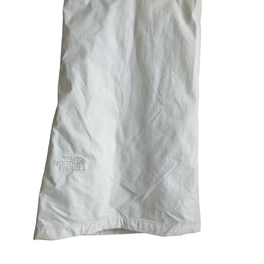 【高機能】US ノースフェイス HYVENT スノーボード パンツ 白 XS