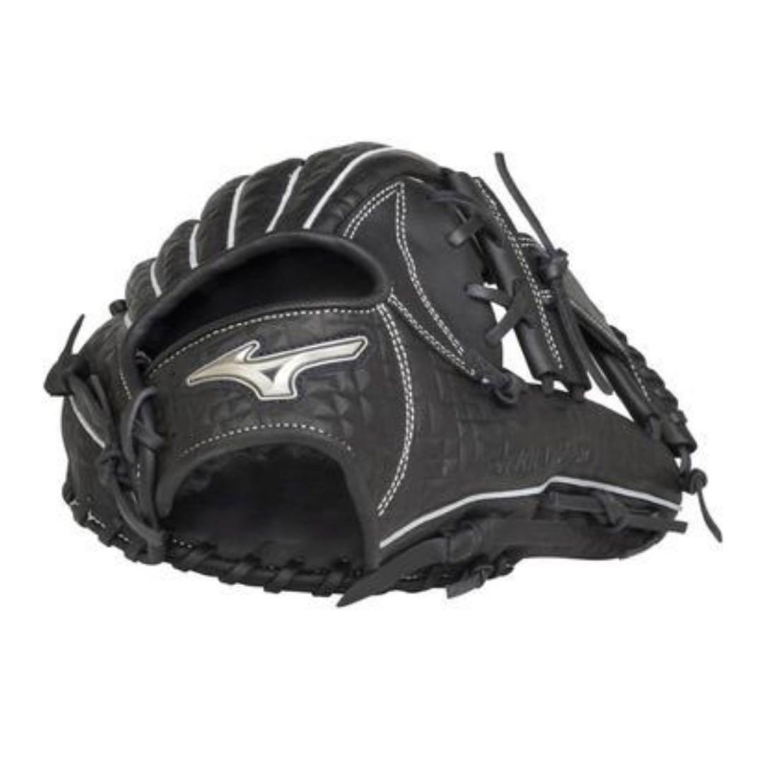 ミズノ MIZUNO 野球 ベースボール　軟式グローブ 内野手用　黒