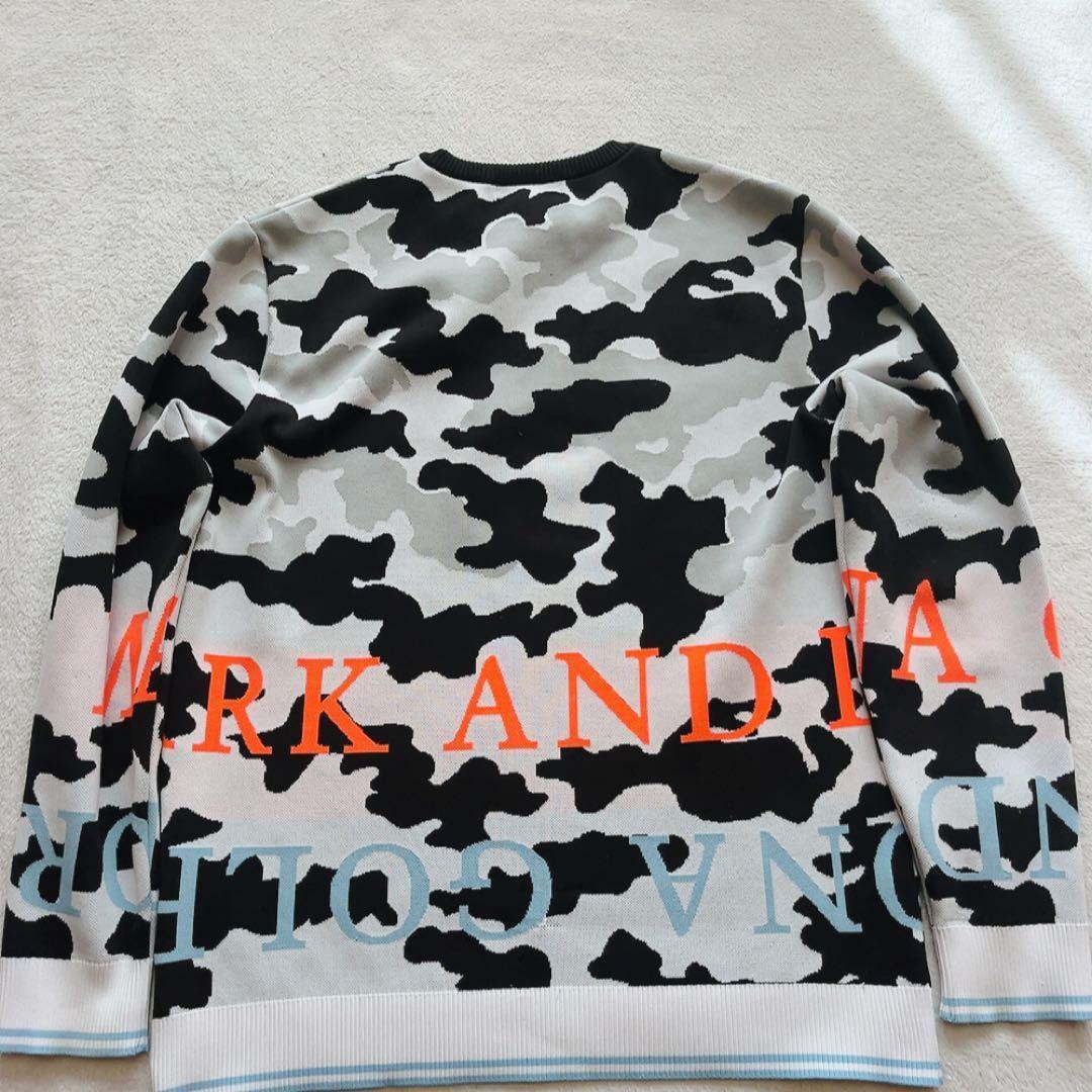 マークアンドロナ　近年　XL 　50　セーター　ニット　迷彩　カモフラージュ