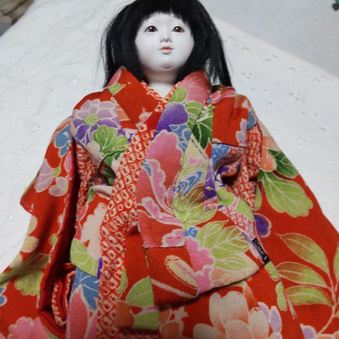 最終価格です　 市松人形 カラフル着物 ミニ
