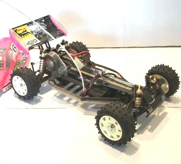 京商ターボオプティマミッドスペシャル、当事物オプション多数、フルセット走行可能品