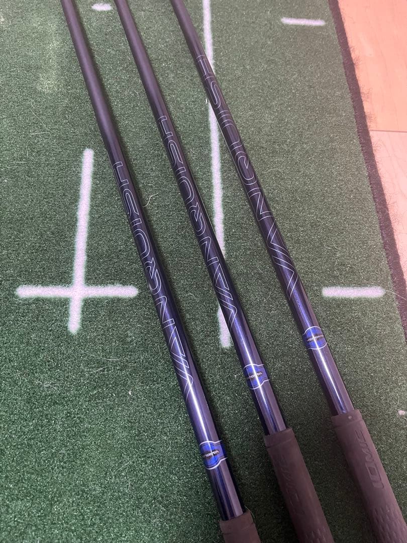 【レフティ】つるや アクセル AXELGF 5W 4U 5U 3本セット