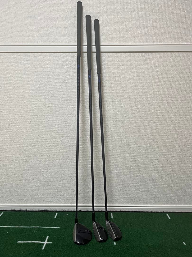 【レフティ】つるや アクセル AXELGF 5W 4U 5U 3本セット