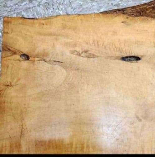 一枚板 天然木 脚付き花台 敷板 香炉台 茶道 華道 煎茶台 飾り台 床の間