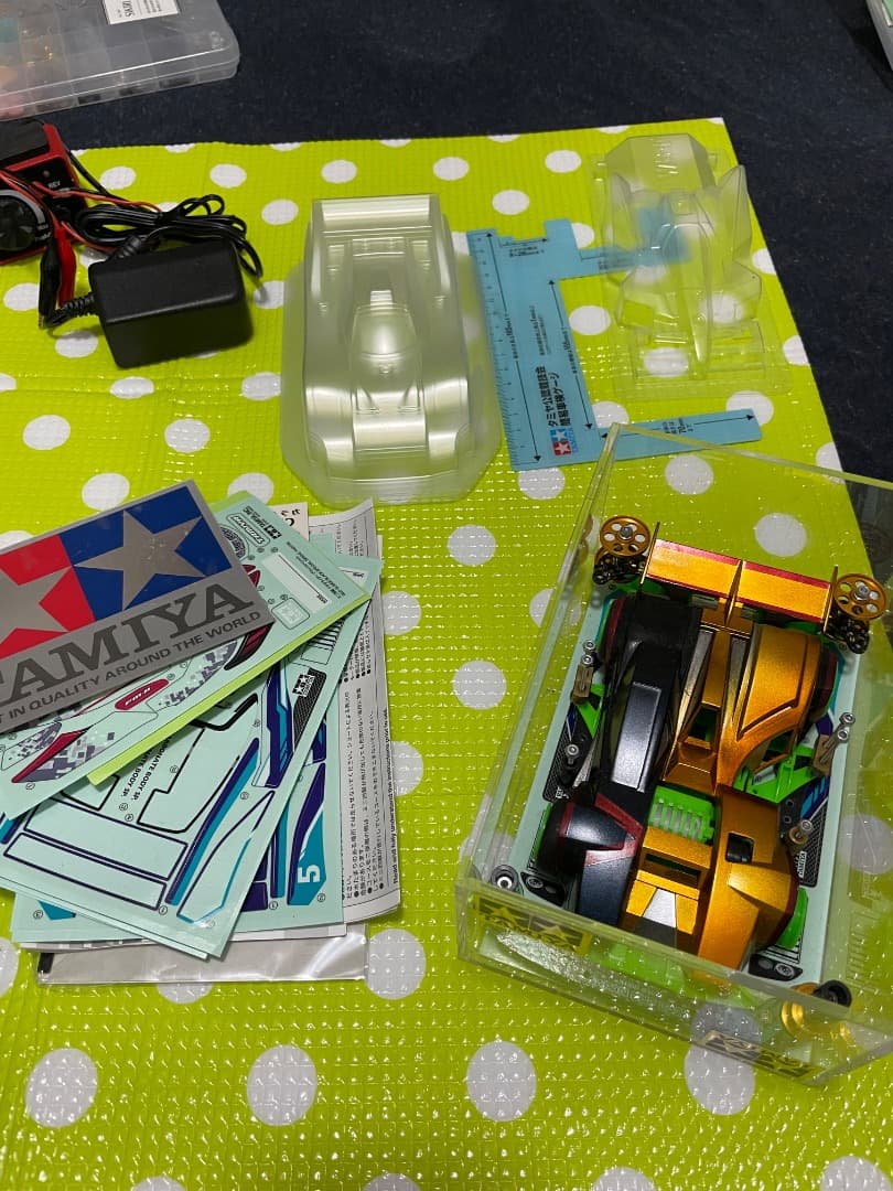 ミニ四駆引退品　ガンダムマーカー他