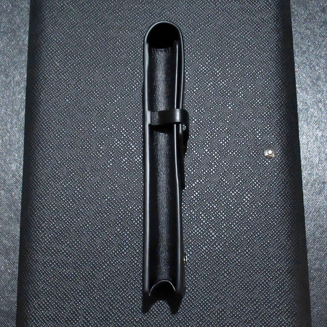 モンブラン ペンケース ペンポーチ マイスターシュテュック ブラック 2本用