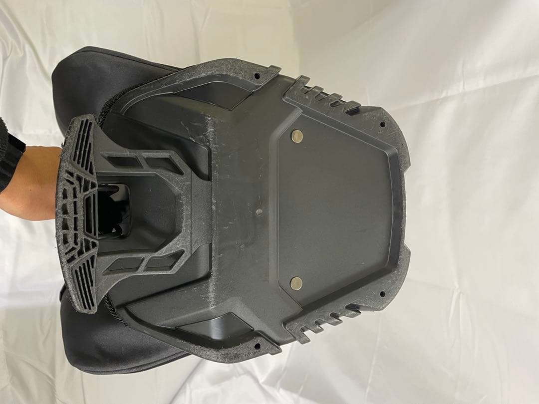 デサントゴルフ　スタンド式　キャディ バッグ　グレー×ブラック