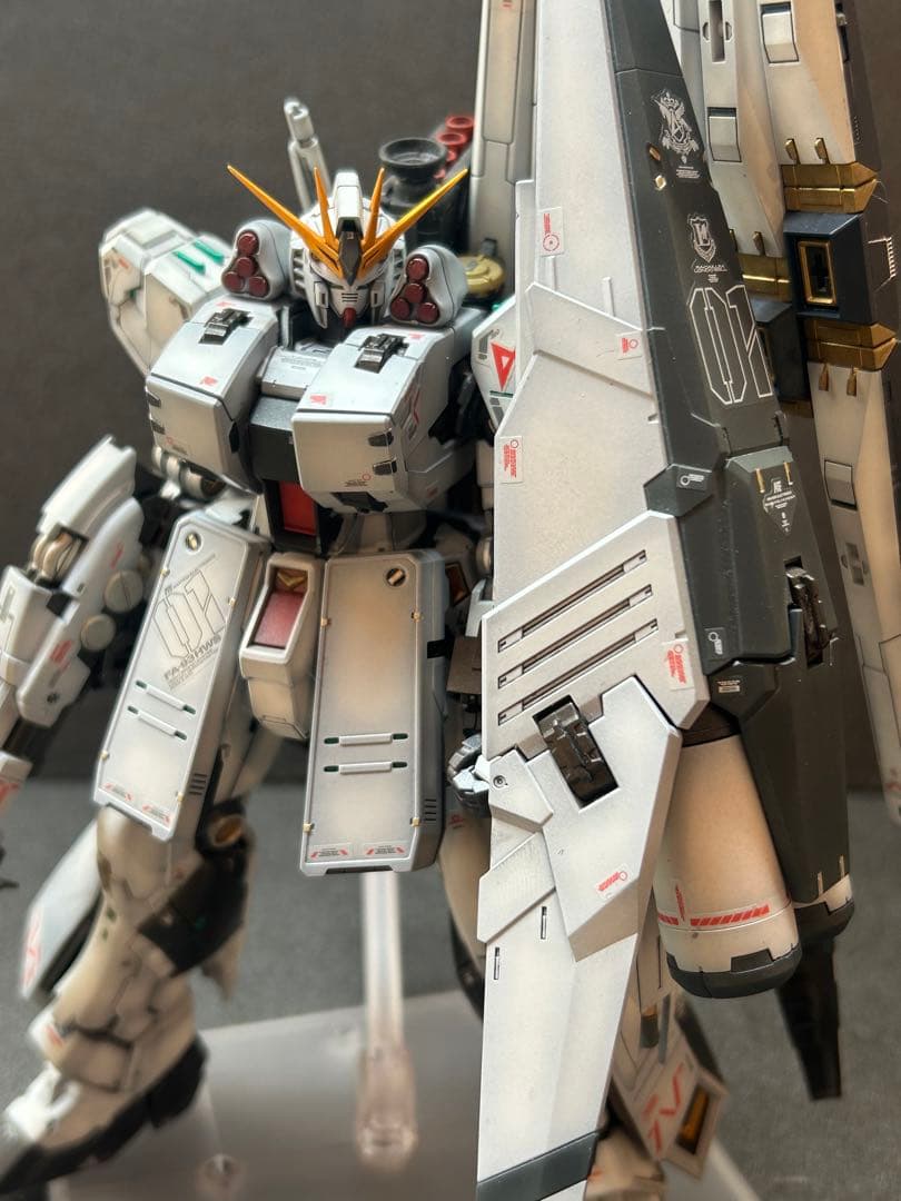 RG νガンダム HWS 全塗装 完成品