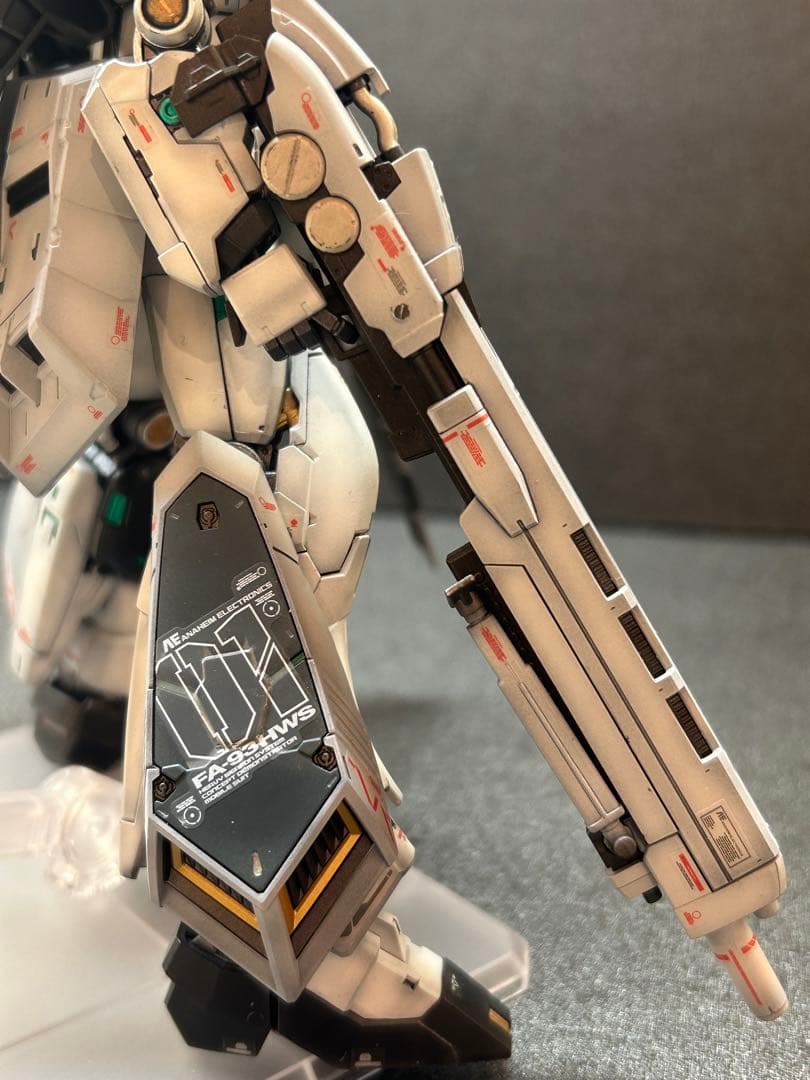 RG νガンダム HWS 全塗装 完成品