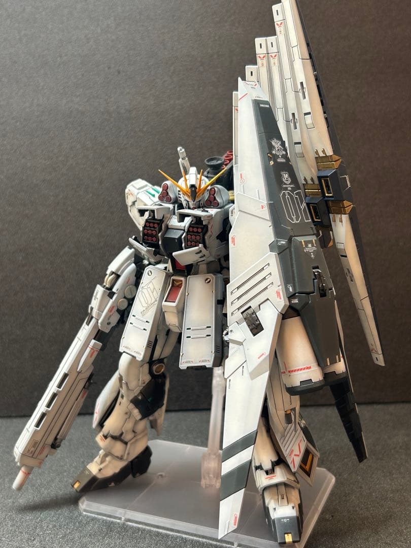 RG νガンダム HWS 全塗装 完成品