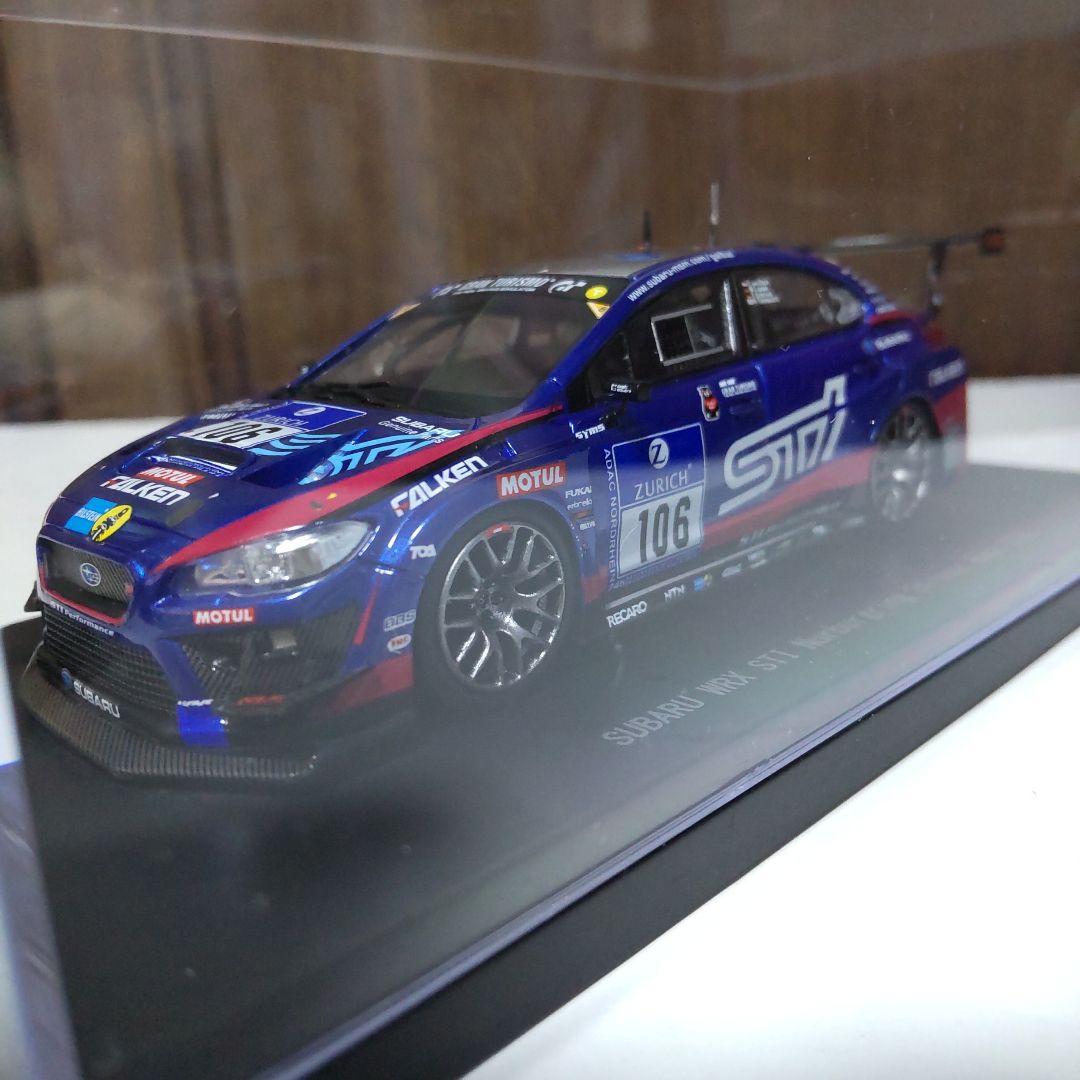 スバル WRX STi ニュルブルクリンク24時間レース 1/43 エブロ