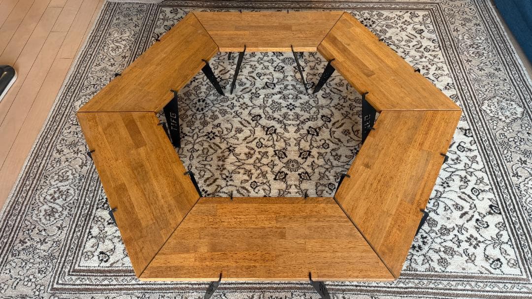 THE IRON FIELD GEAR ヘキサウッドテーブル