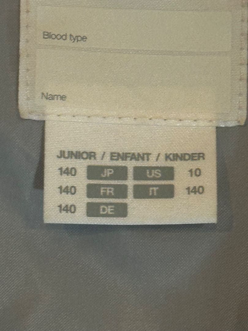 DESCENTE Move Sport スキーウェア 子ども用 黒/赤