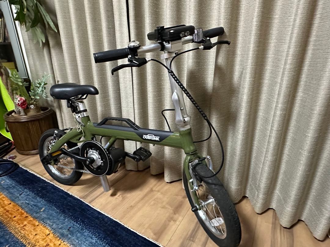 OUTRUNKe 電動アシスト自転車 取扱説明書付ペダルカスタムつき