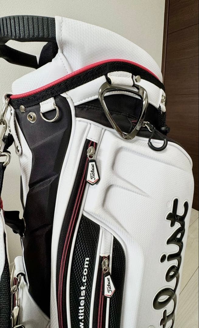 【限定モデル】Titleist スタンドバッグ ホワイト