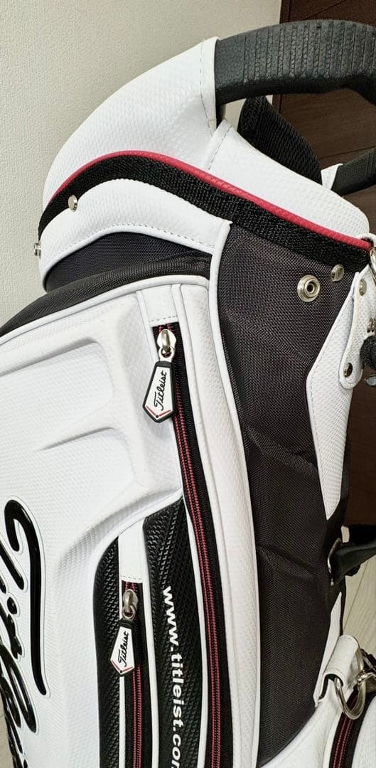 【限定モデル】Titleist スタンドバッグ ホワイト