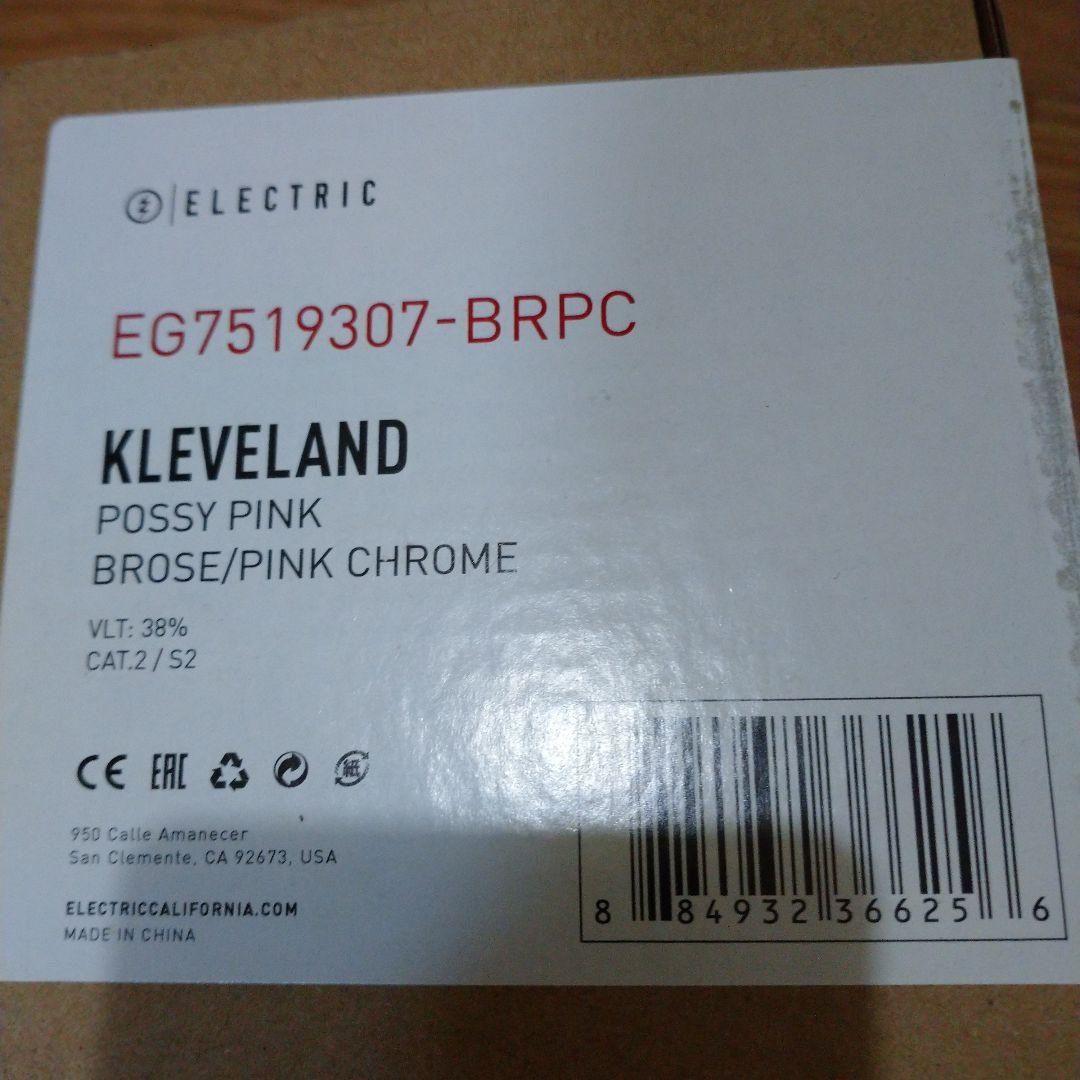 エレクトリック　ピンククロ−厶　ゴ−グル