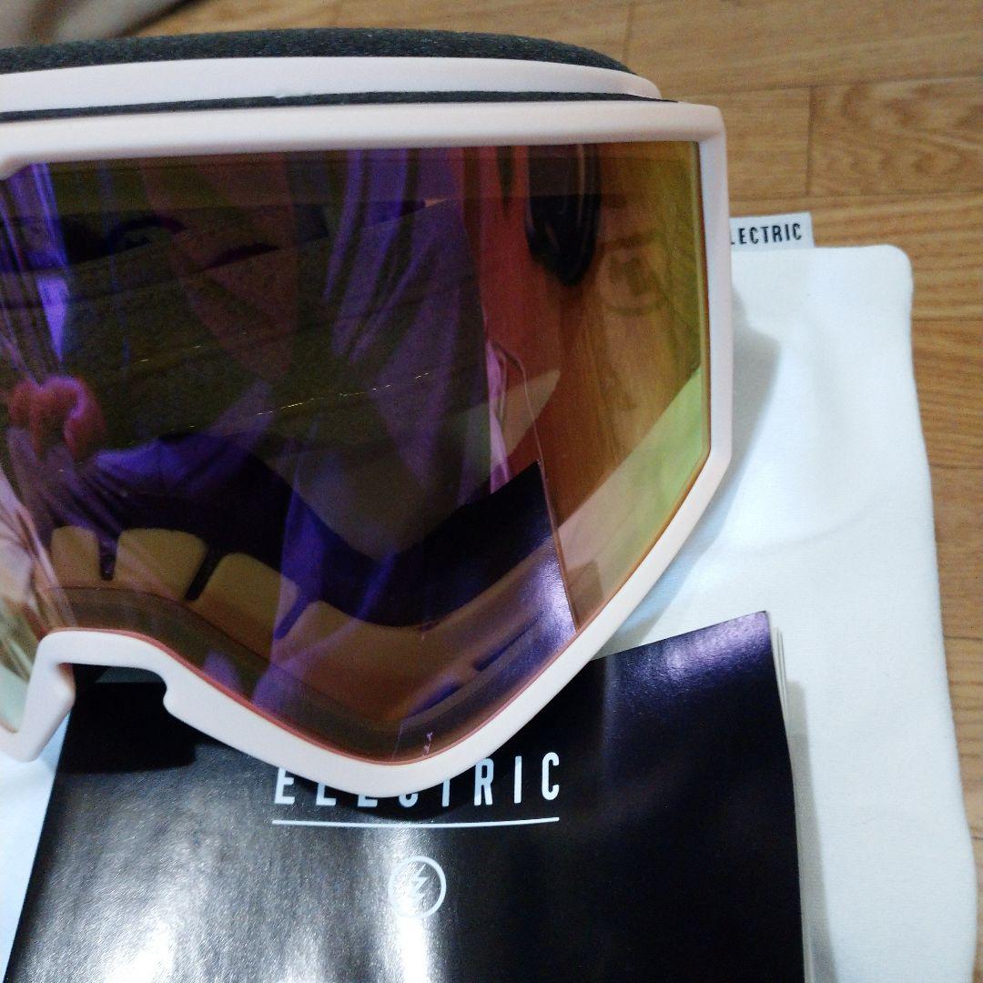 エレクトリック　ピンククロ−厶　ゴ−グル