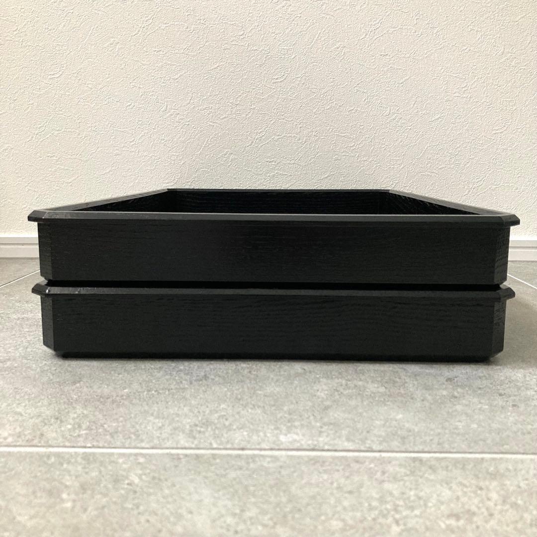 茶道具 宗徧流 漆器 お盆 2セット