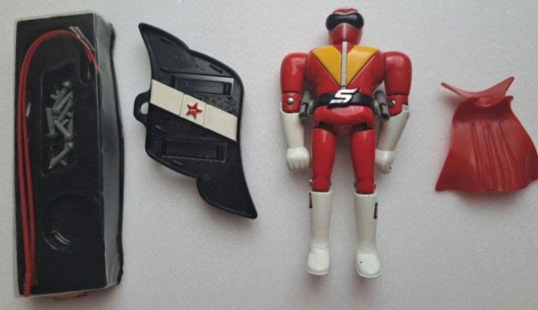 【超合金】ポピー製　ゴレンジャー 　アカレンジャー（箱&パーツ付き）