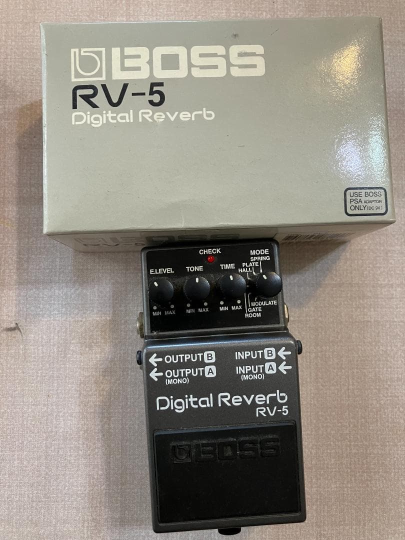 ギター BOSS RV-5 Digital Reverb