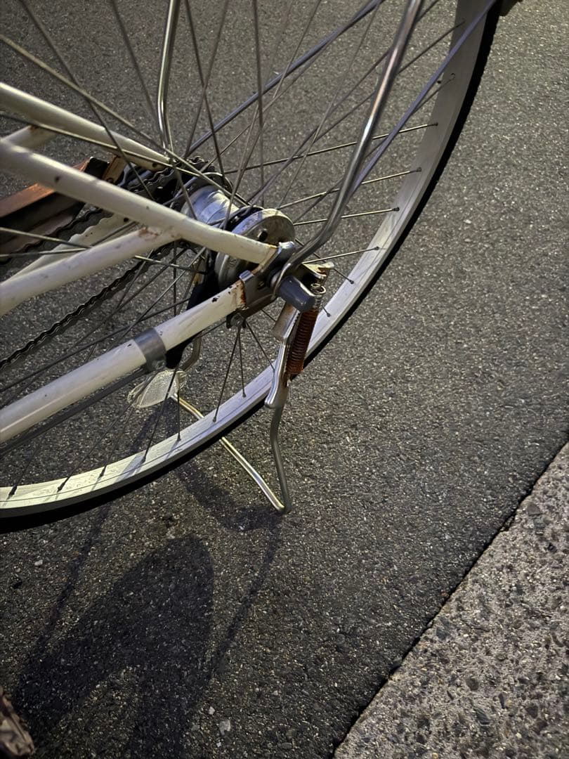 152 自転車 大阪市 【引取り限定】 27インチ 変速付き