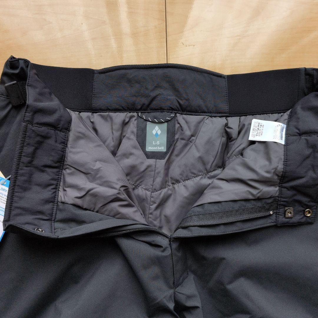 新品 未使用 モンベル スーパードライテック インシュレーテッド ライトパンツ