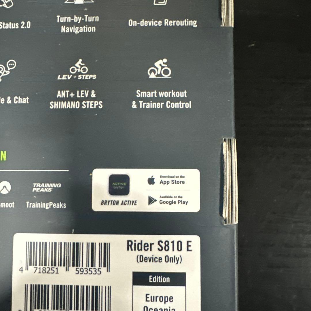 ブライトン Bryton Rider S810E (本体のみ)