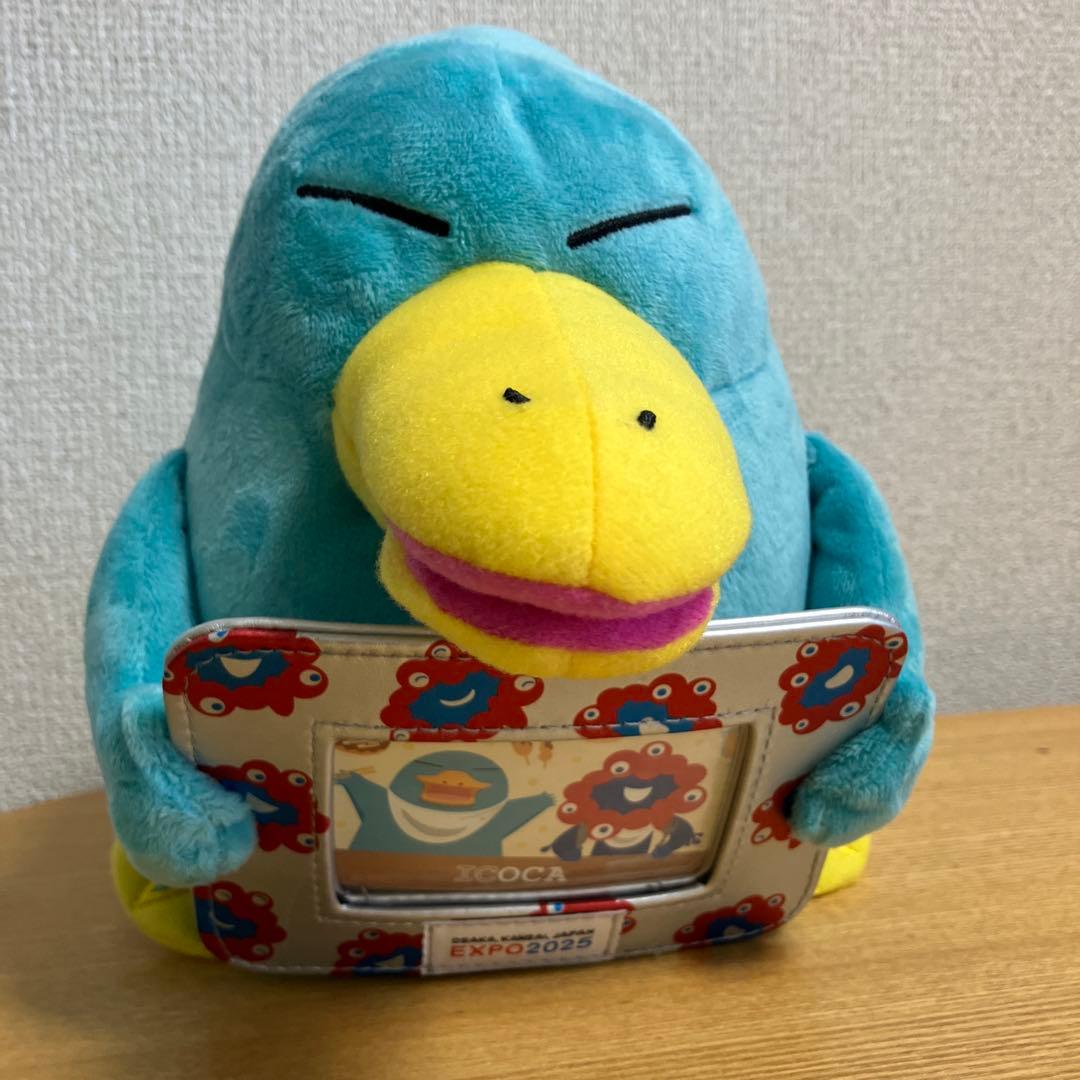 EXPO2025 イコちゃんぬいぐるみ ミャクミャク　記念ICOCA
