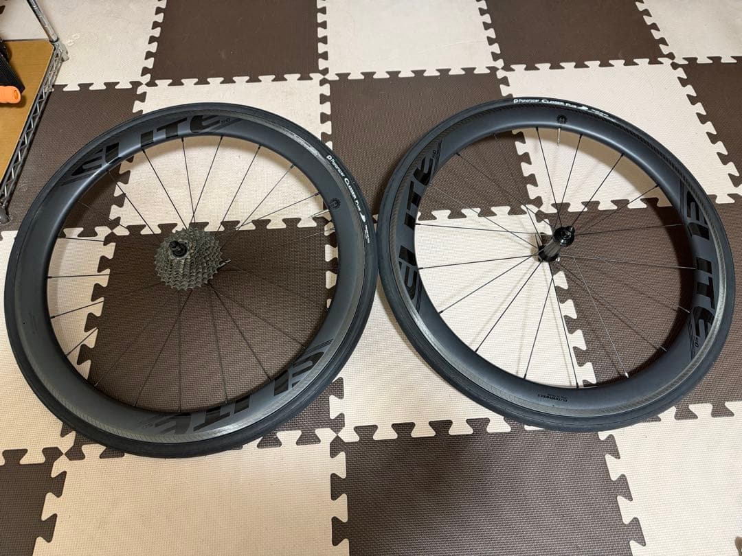 【美品】elitewheels edge50(リムブレーキ)