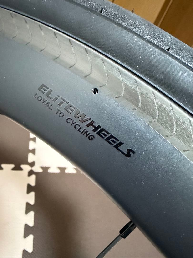 【美品】elitewheels edge50(リムブレーキ)
