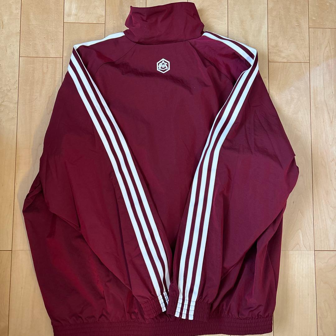 Adidas バーガンディ ハーフジップジャージ アーセナルXL 当日発送可