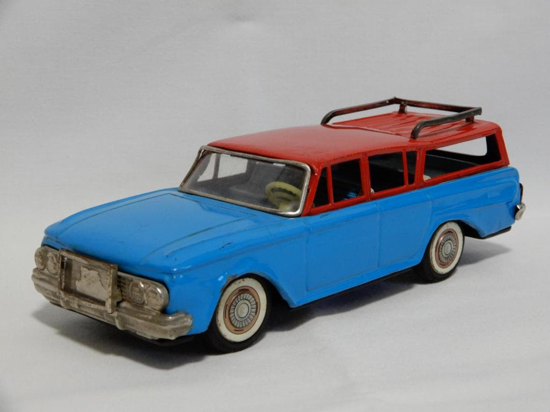 昭和レトロ　RAMBLER　ステーションワゴン　ブリキのおもちゃ　日本製　当時物