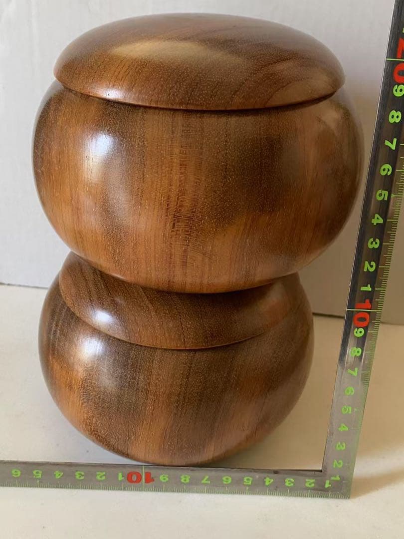 天然本蛤那智黒石 碁石囲碁道具大号