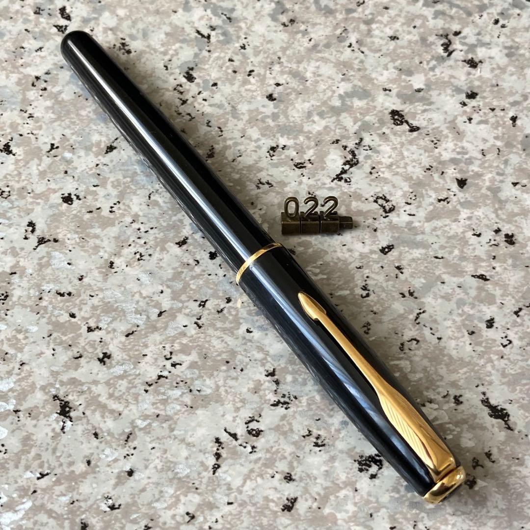 #022 オーバーホール済み 万年筆 パーカー SONNET 18k