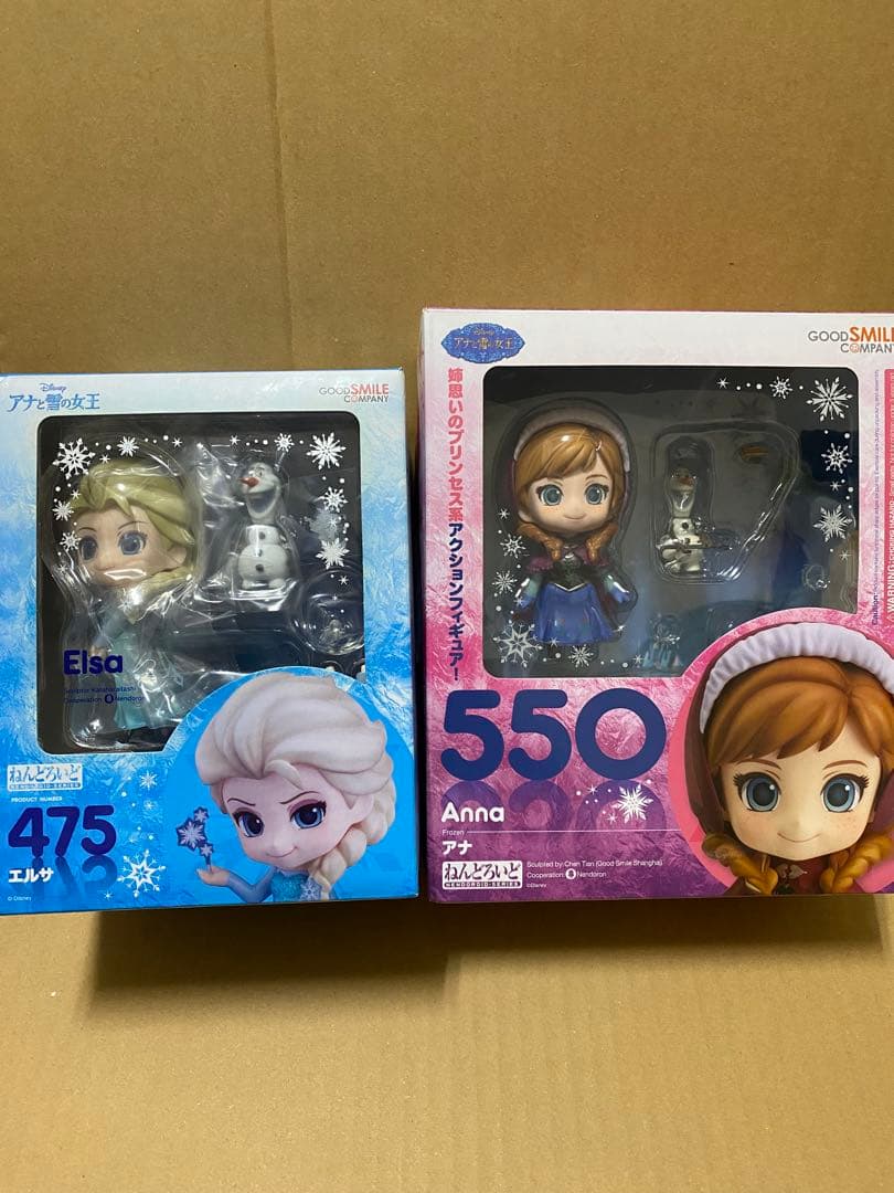 ねんどろいど アナと雪の女王 アナ エルサ セット