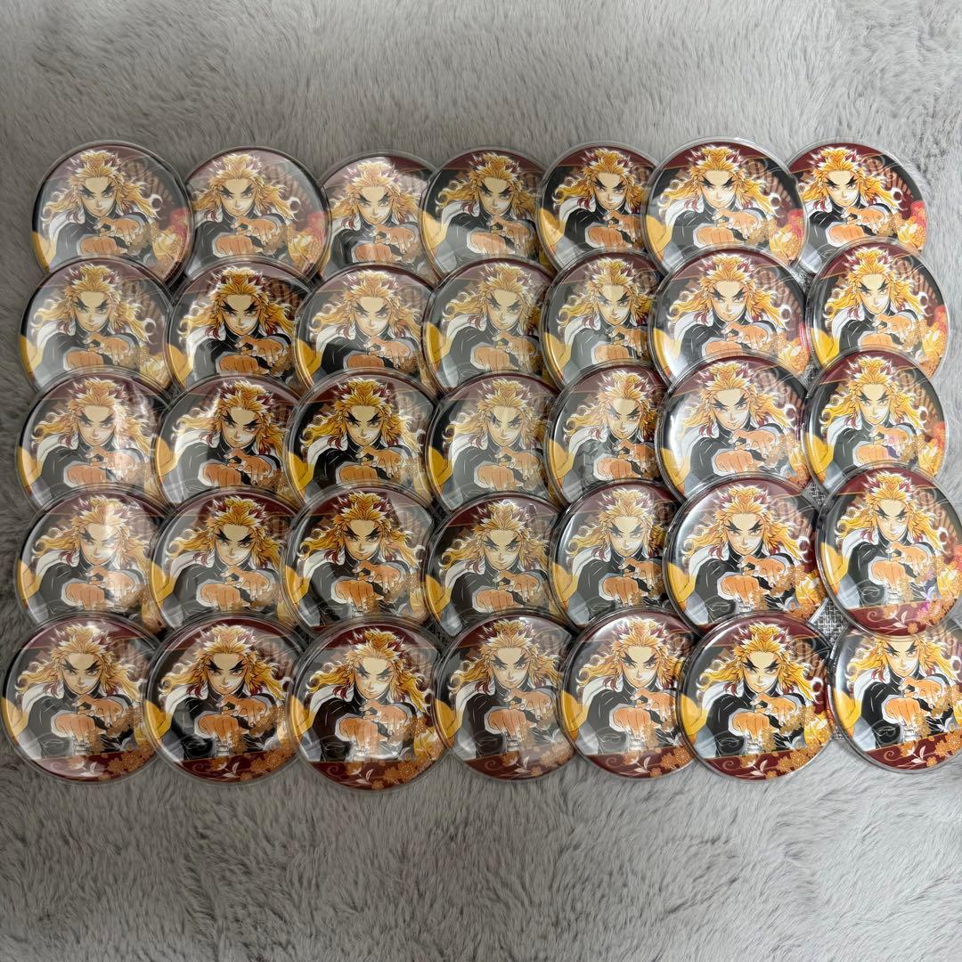 鬼滅の刃　ジャンプショップ　コレクション缶バッジ　第1弾　煉獄杏寿郎 35個