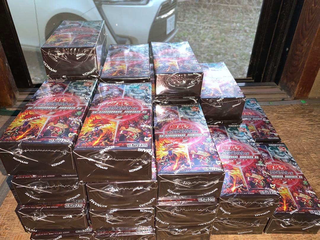 遊戯王OCGターミナルワールド2　未開封box31個シュリンク付　465パック分