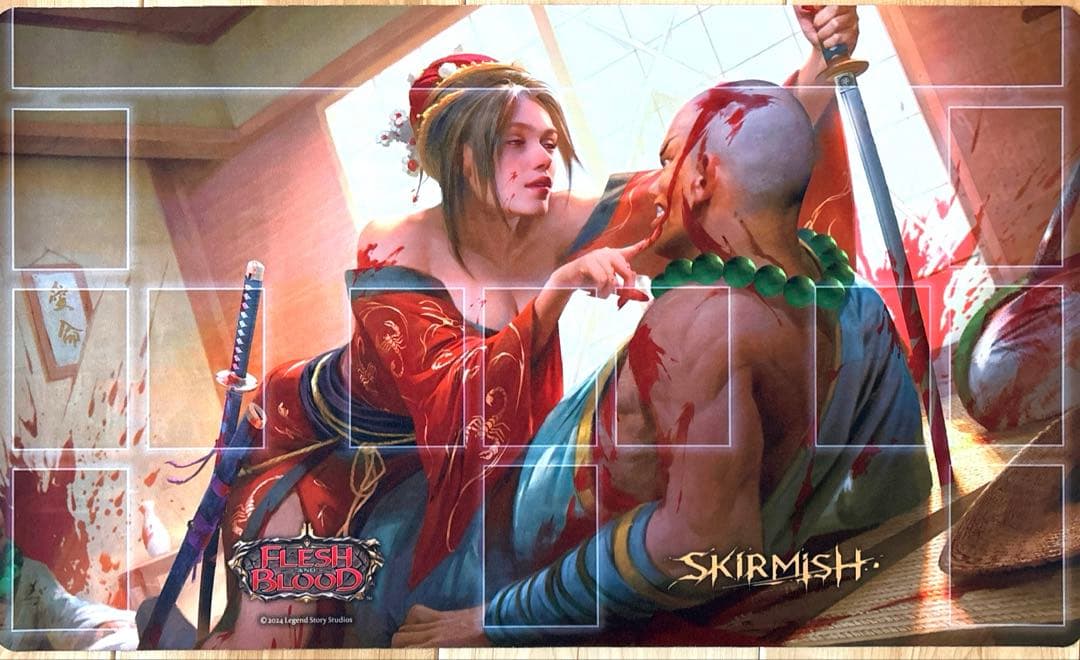 P*様 FaB ほんの切り傷/Just a nick プレイマット　Skirmi