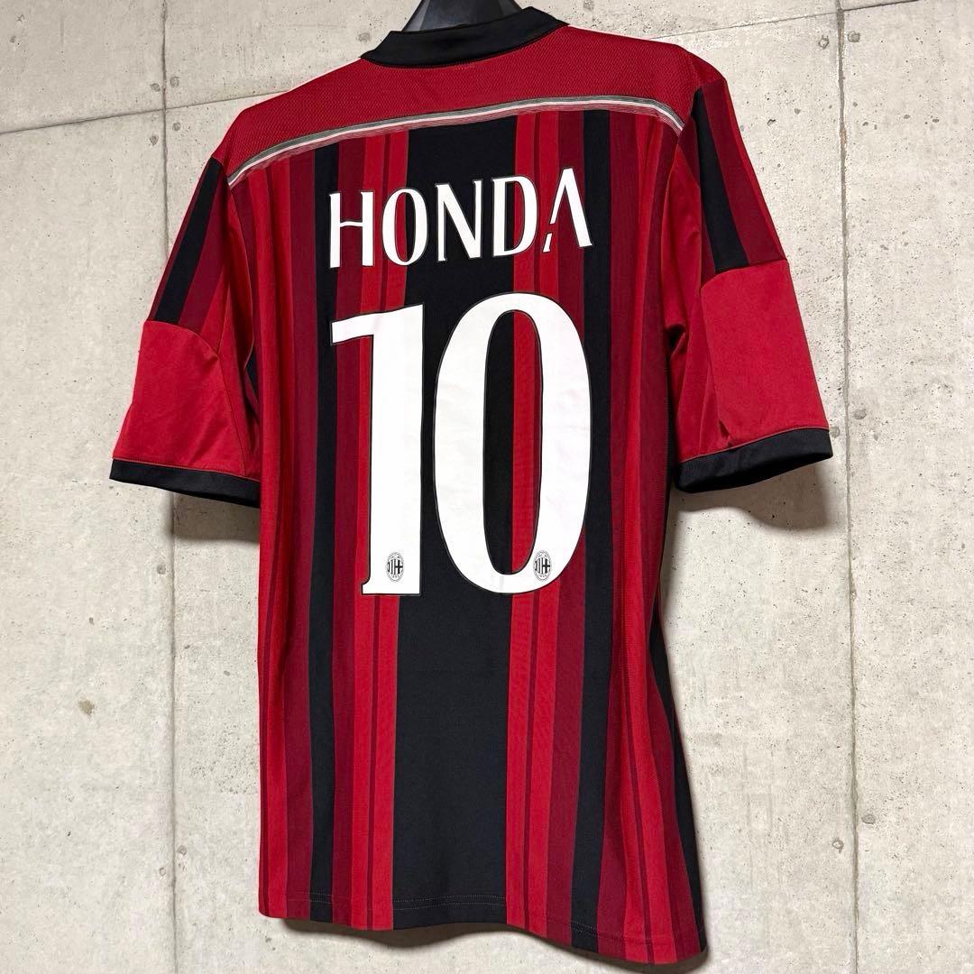 【美品！】14/15 ACミラン ♯10 本田圭佑【Oサイズ】ホーム