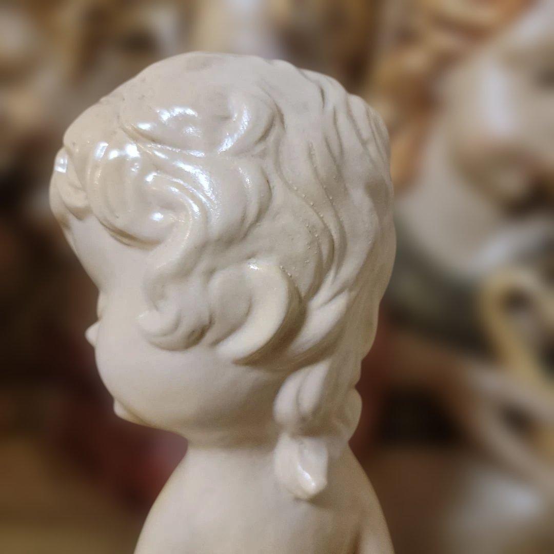 70's　昭和レトロ置物　鉢カバー　プランタースタンド　オブジェ　置物　希少