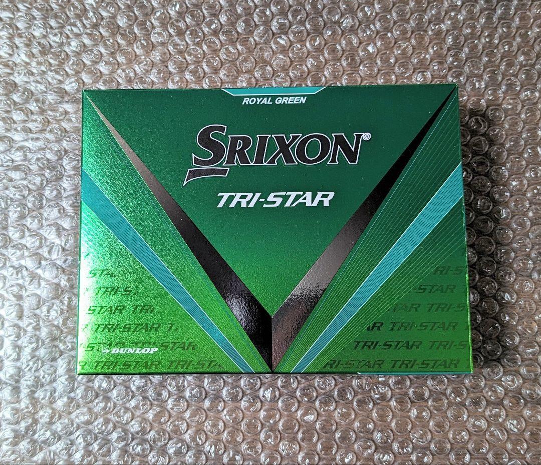 新品　スリクソン トライスター　2024年モデル　ロイヤルグリーン　3ダース