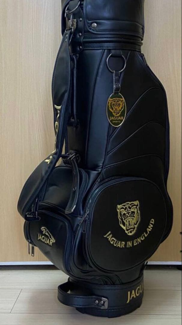 激レア！美品！JAGUAR ジャガー ゴルフキャディバッグ ブラック