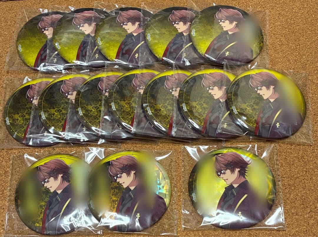 カネブラ EROSION CARNELIANBLOOD 受注 缶バッジ ネィト