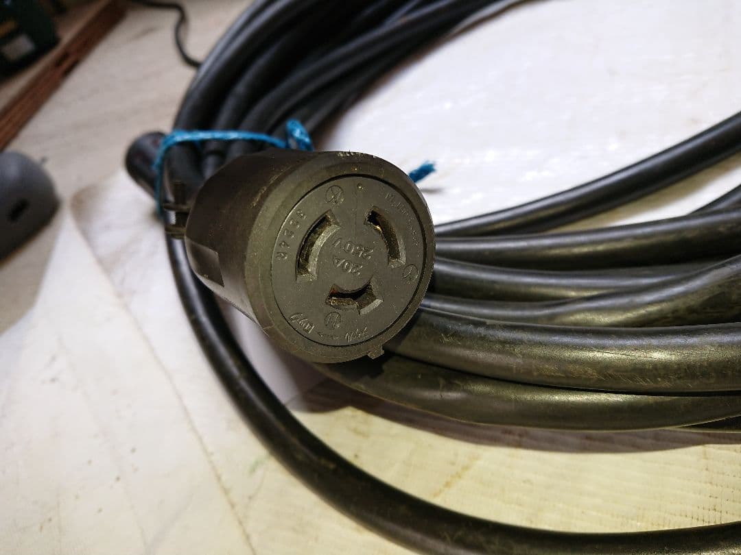 200v 延長コード 三相200v 動力200v 3芯線 延長線 継ぎコード