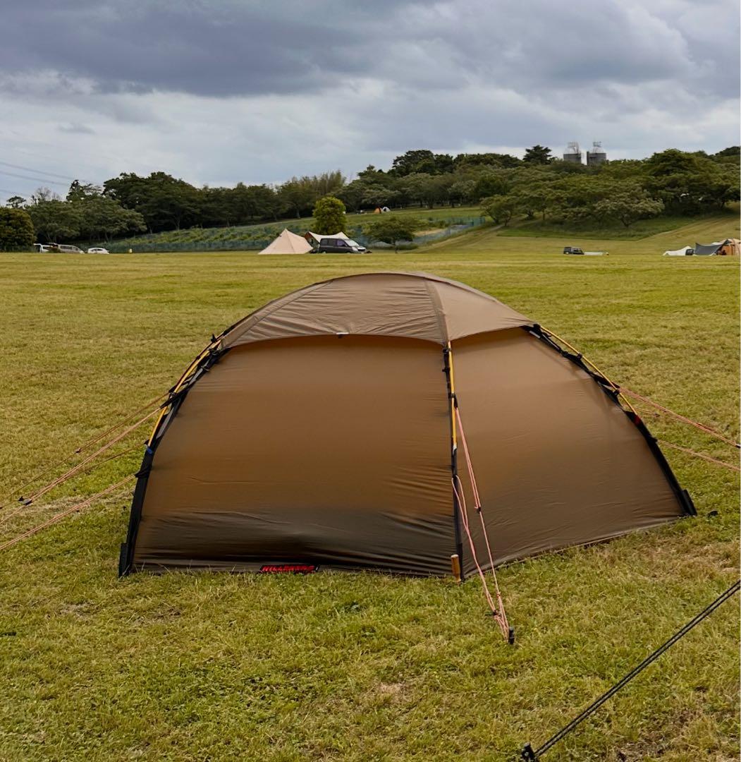 ヒルバーグ　アラック2 サンド　フットプリント付