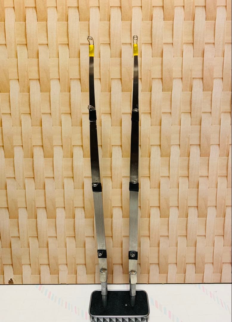 オススメ　氷上ワカサギ釣り　ステンレス穂先　２本　　252ミリ