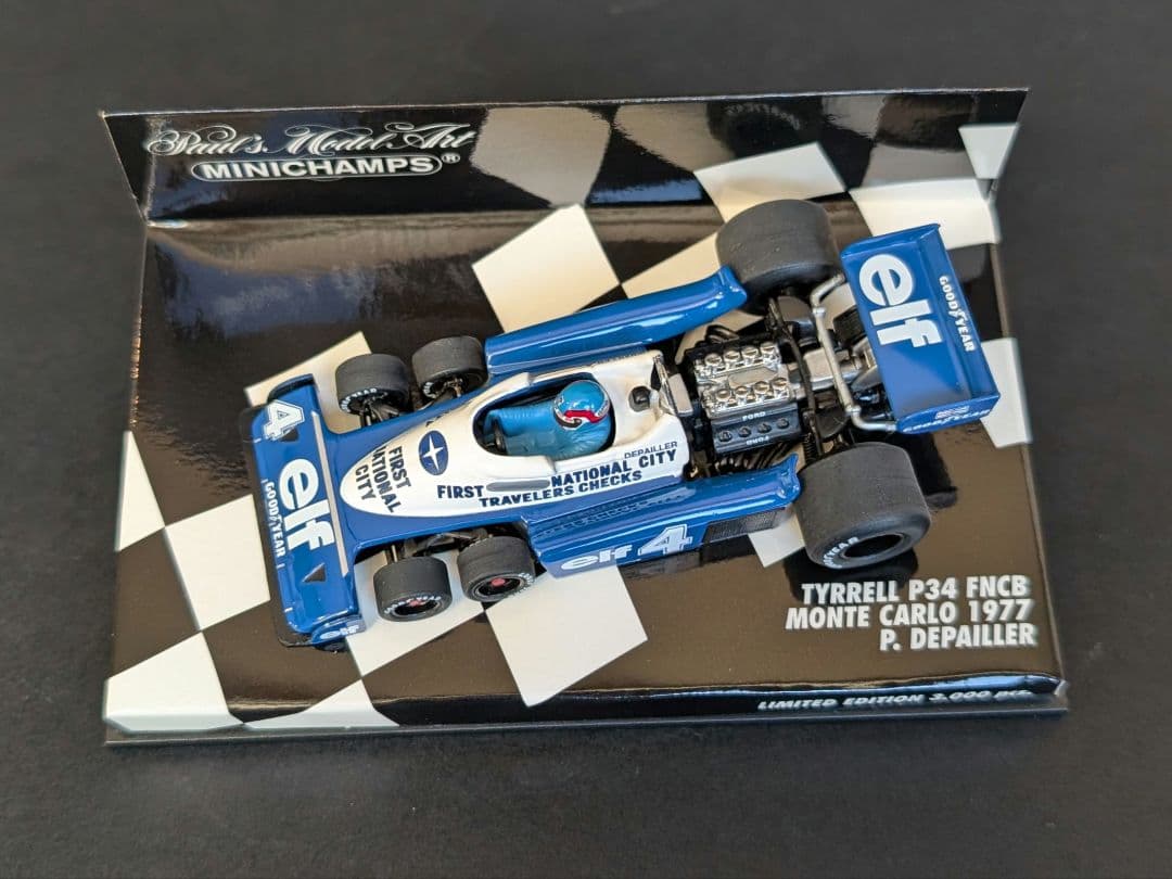 ミニチャンプス 1/43 Tyrrell P34 FNCB 1977 #4