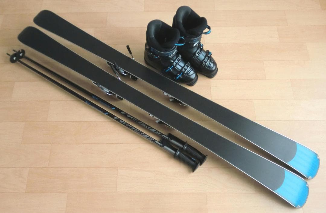 ■■送料無料■ロシニョール■メンズスキーフルセット■板156靴26■メンテ付■■