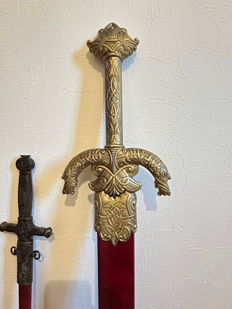 デニックス製 ？ レプリカソード 模造刀 コスプレ 西洋刀剣 2本セット 貴重